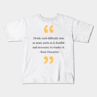 philosophy quotes Kids T-Shirt